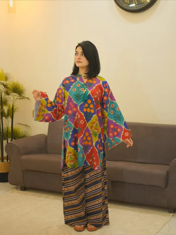 Rang-e-Zevar ( Stitched 2 Pcs )
